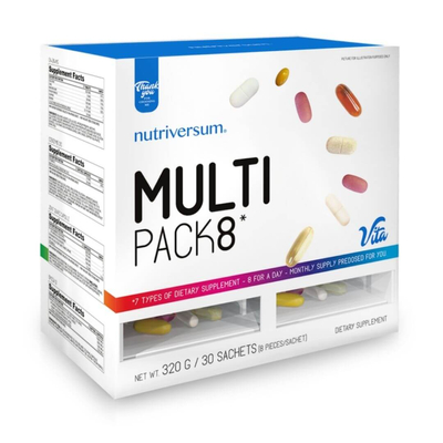 Nutriversum - Multi Pack 8 - 30 csomag
