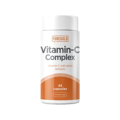 Pure Gold C-Complex - C-vitammin növényi kivonatokkal - 45 kapszula