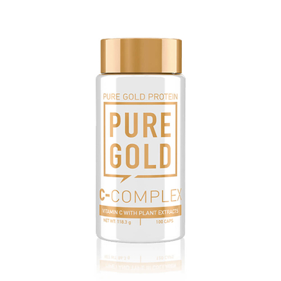 Pure Gold C-Complex - C-vitammin növényi kivonatokkal - 100 kapszula
