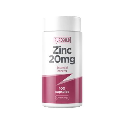 Pure Gold - Zinc - Cink 20mg - 100 tabletta