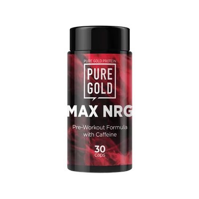 Pure Gold - Max NRG edzés előtti kapszula - 30 kapszula