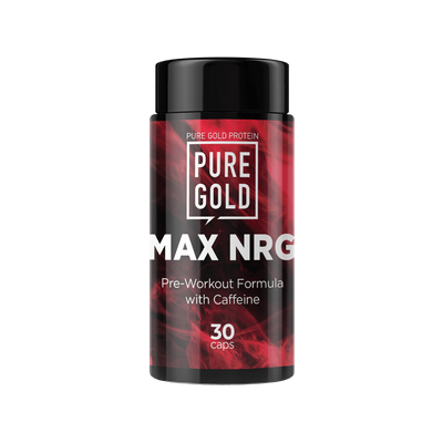 Pure Gold - Max NRG edzés előtti kapszula - 30 kapszula