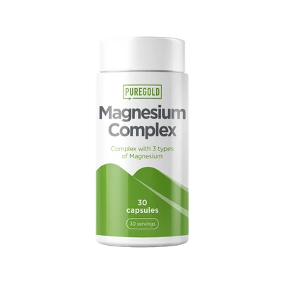 Pure Gold - Magnesium Complex - Tripla Magnézium - 30 kapszula