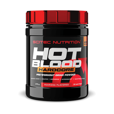 Scitec Hot Blood Hardcore - edzés előtti energizáló - 375 g