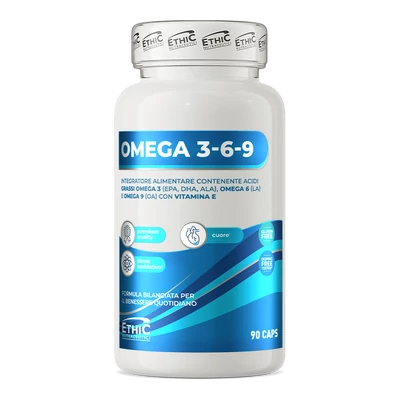 Ethic Sport Omega 3-6-9 – 90 kapszula