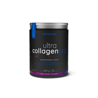 Nutriversum Ultra Collagen Pro - Fekete ribizli - 400 g