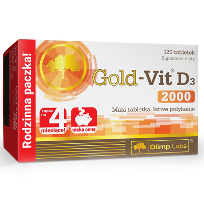 Olimp Gold-Vit D3 2000 - 120 tabletta