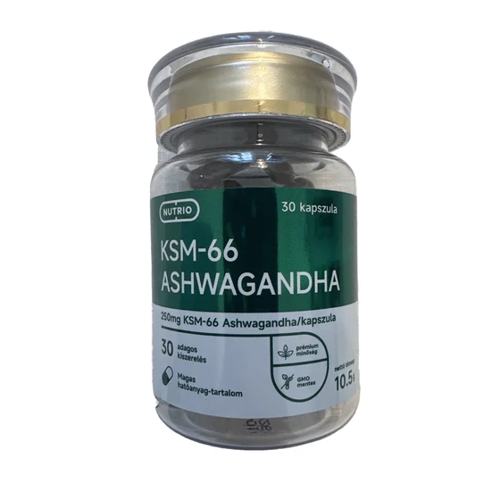 Nutrio - KSM-66 Ashwagandha - 30 kapszula