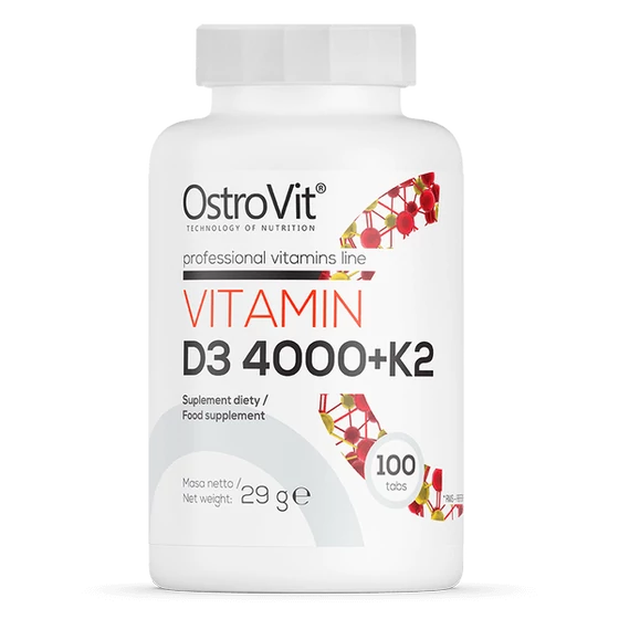 OstroVit - D3 4000 + K2 - 100 tabletta