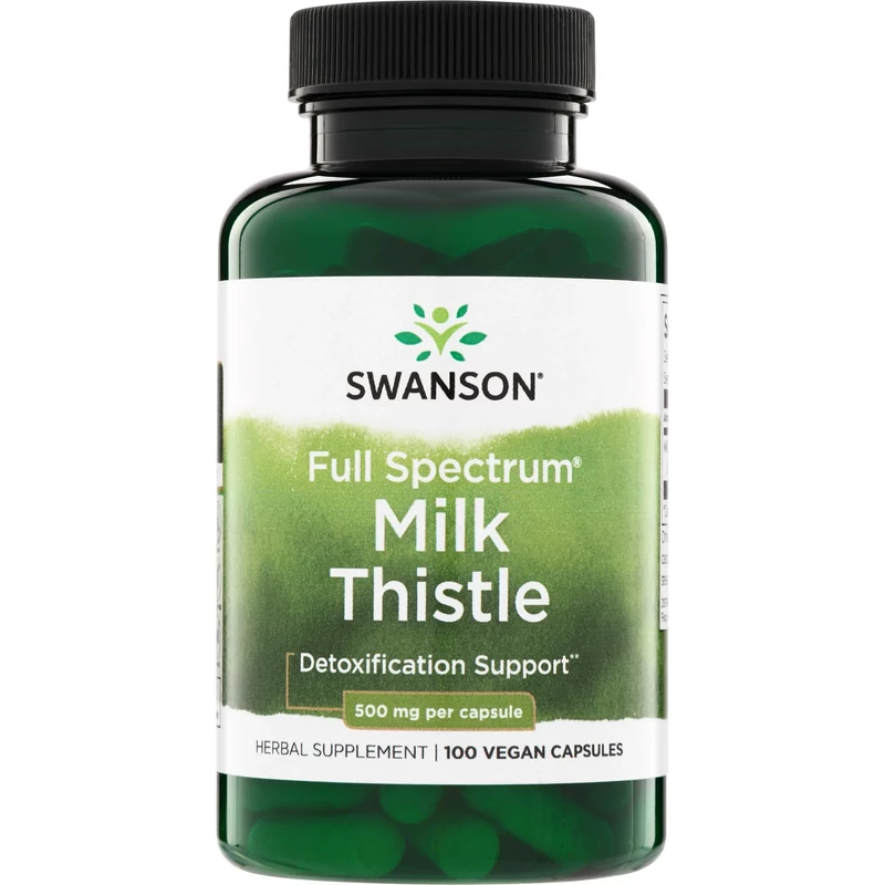 Swanson - Máriatövis - Full Spectrum Milk Thistle - 100 kapszula