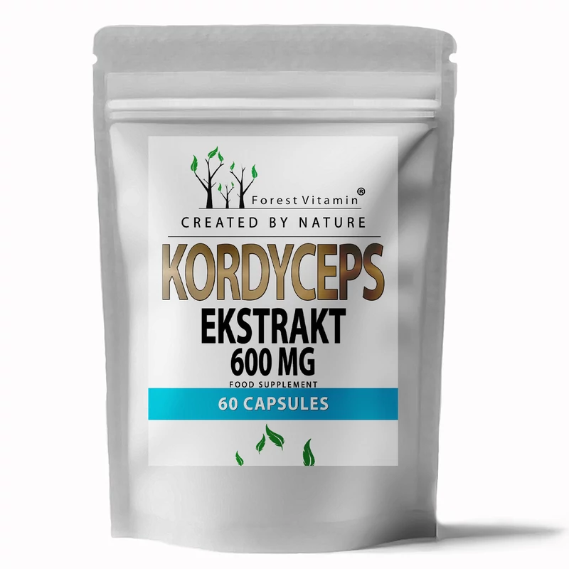 Forest Vitamin® - Cordyceps 600 mg - 60 kapszula