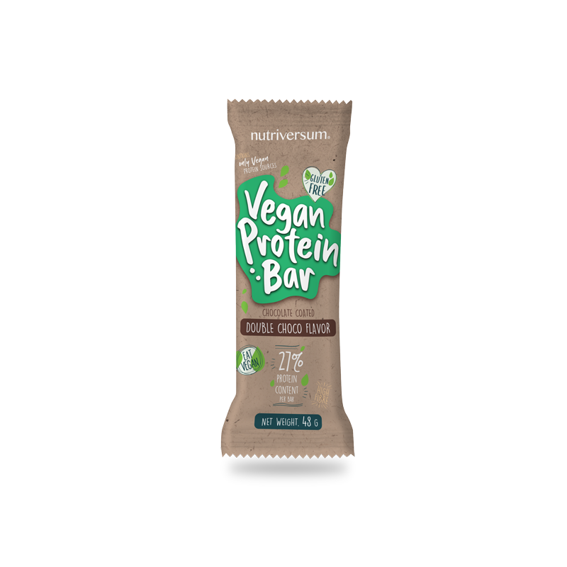 Nutriversum Vegan Protein Bar - vegán fehérje szelet - vegán protein szelet