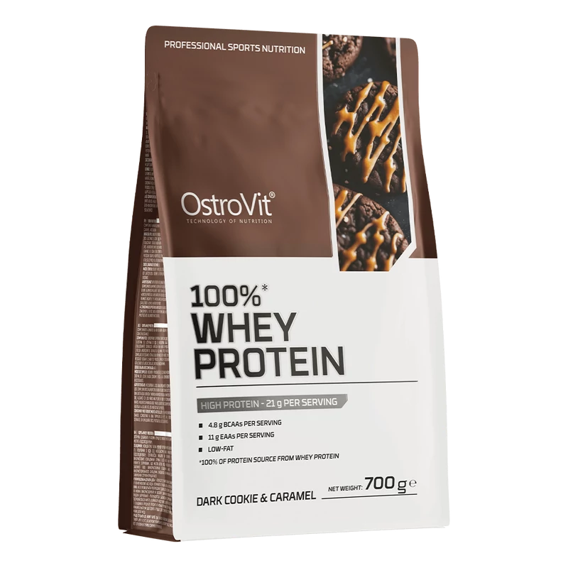 OstroVit 100% Whey Protein - Étcsokoládé-karamella - 700 g 