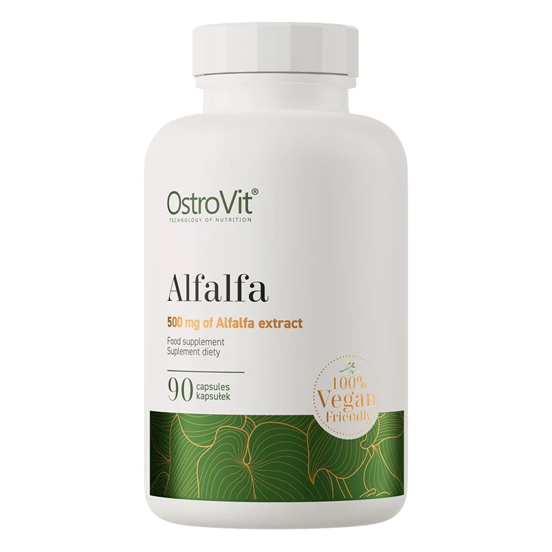 OstroVit Alfalfa (vegán) - Lucerna - 90 kapszula