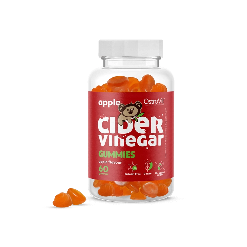 OstroVit - Apple Cider Vinegar Gummies - Almaecet gumimaci - 60 db