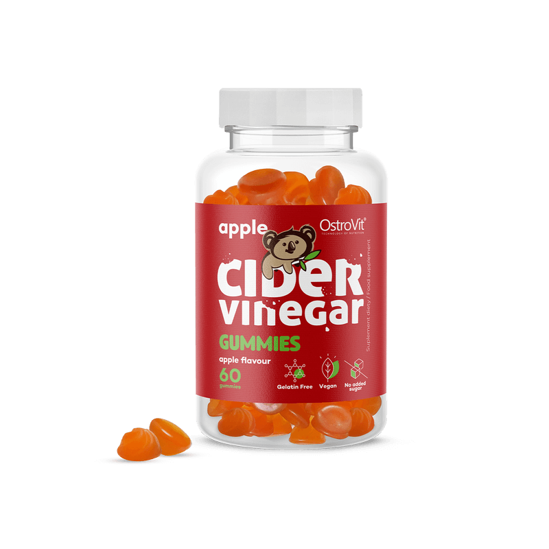 OstroVit - Apple Cider Vinegar Gummies - Almaecet gumimaci -  60 db