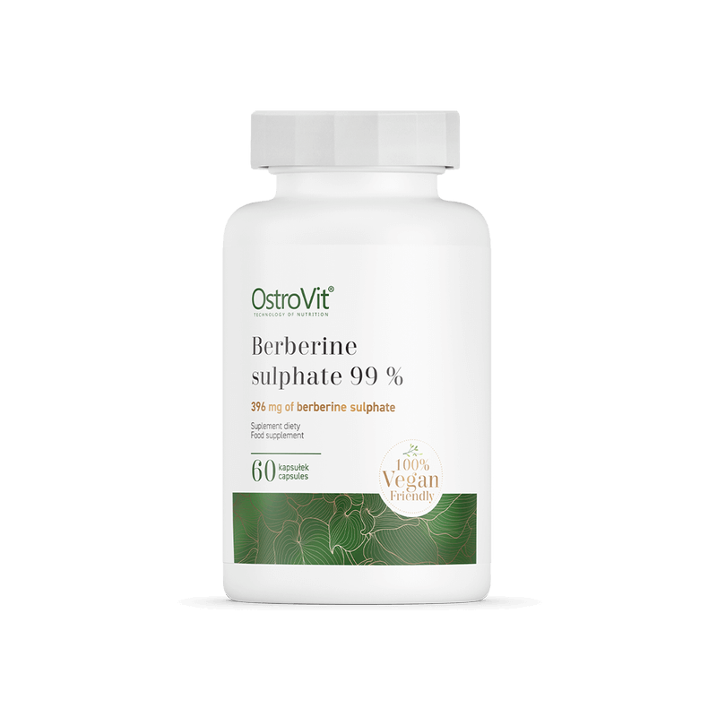 OstroVit - Berberin-szulfát 99% - Vegán - 60 kapszula