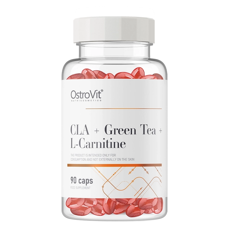 OstroVit - CLA + Green Tea + L-carnitine - 90 kapszula