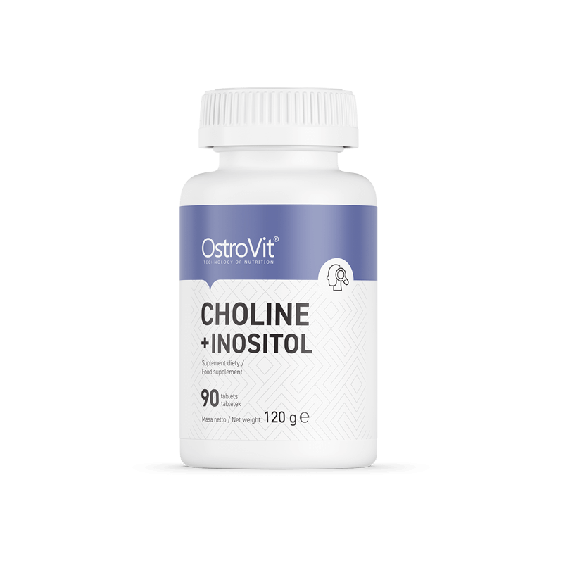 OstroVit - Choline + Inositol - Kolin + Inozitol - 90 tabletta