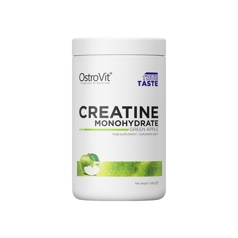OstroVit - Creatine Monohydrate - Zöld alma - 500 g