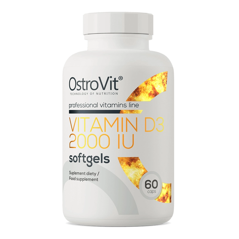OstroVit - D3-Vitamin 2000 IU - 60 lágykapszula