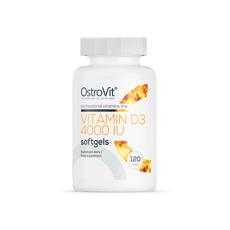OstroVit - D3-vitamin 4000 NE - 120 lágykapszula