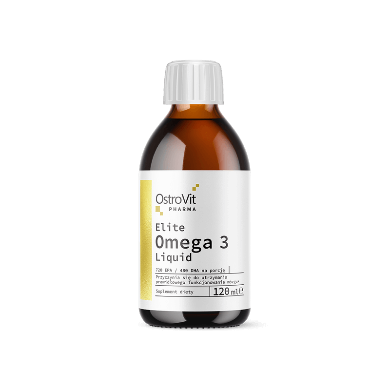OstroVit - Elite Omega 3 - Folyékony halolaj - 120 ml