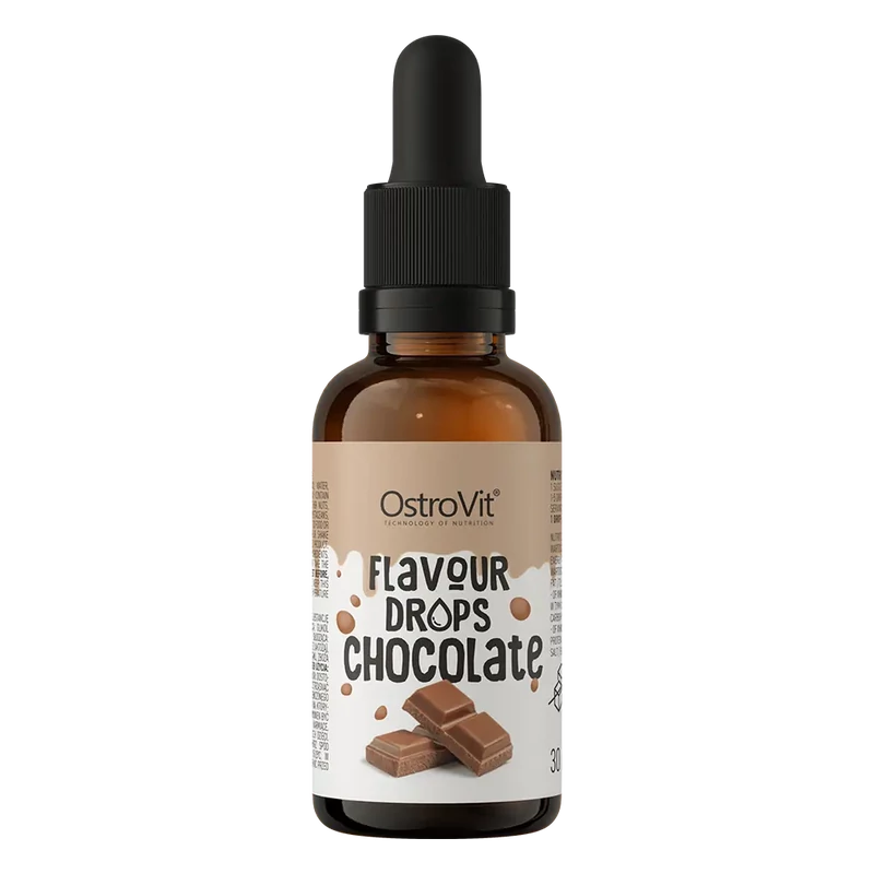 OstroVit - Flavour Drops - Ízesítő csepp - Csokoládé - 30 ml