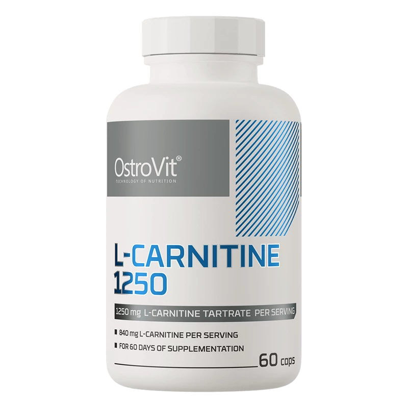 OstroVit L-Carnitine 1250 mg - L-karnitin - 60 kapszula