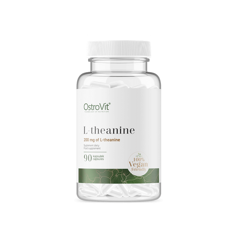 OstroVit L-Theanine - L-teanin - 90 vegán kapszula