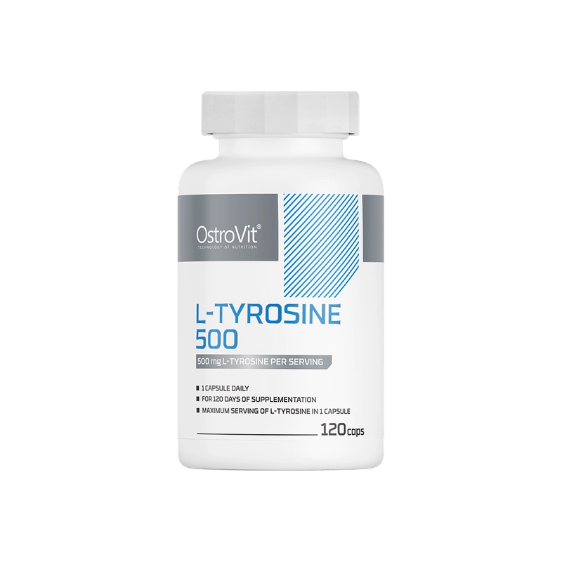 OstroVit - L-Tyrosine 500 mg - Tirozin - 120 kapszula