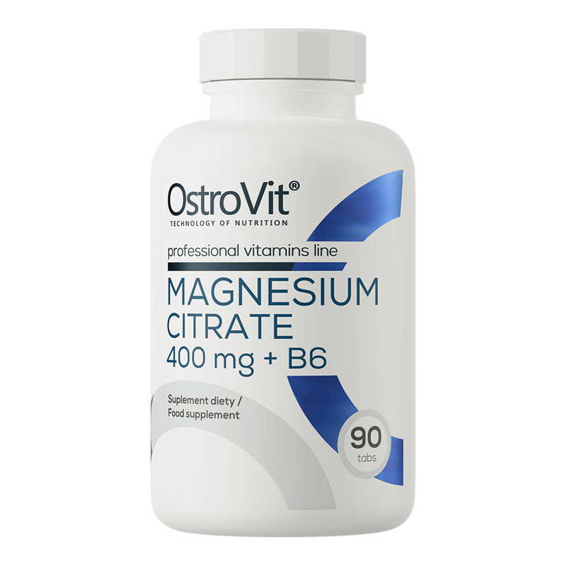 OstroVit - Magnesium Citrate 400 mg + B6-vitamin - 90 tabletta