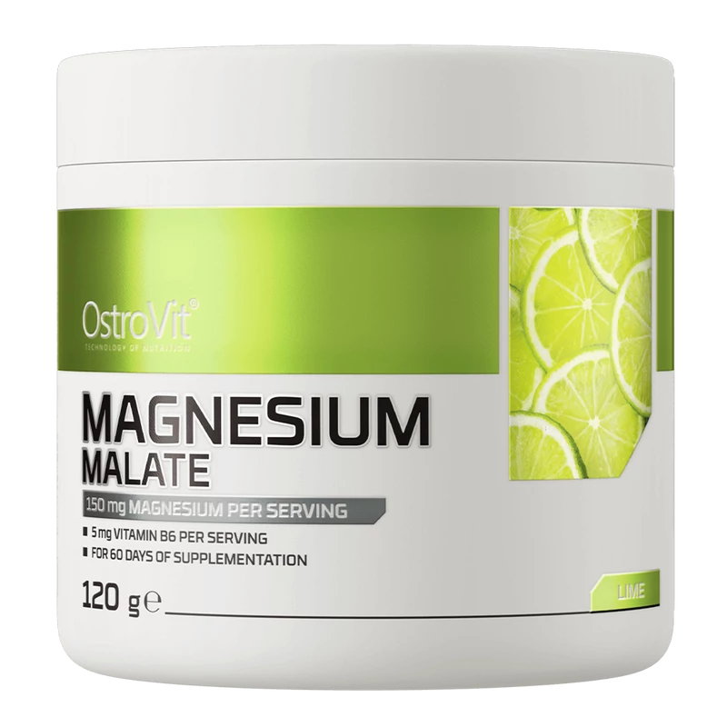 OstroVit Magnézium Malát - Lime - 120 g 