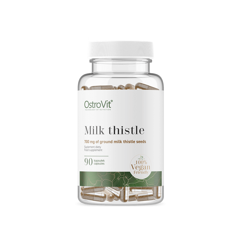 OstroVit Milk Thistle - Máriatövis - 90 vegán kapszula