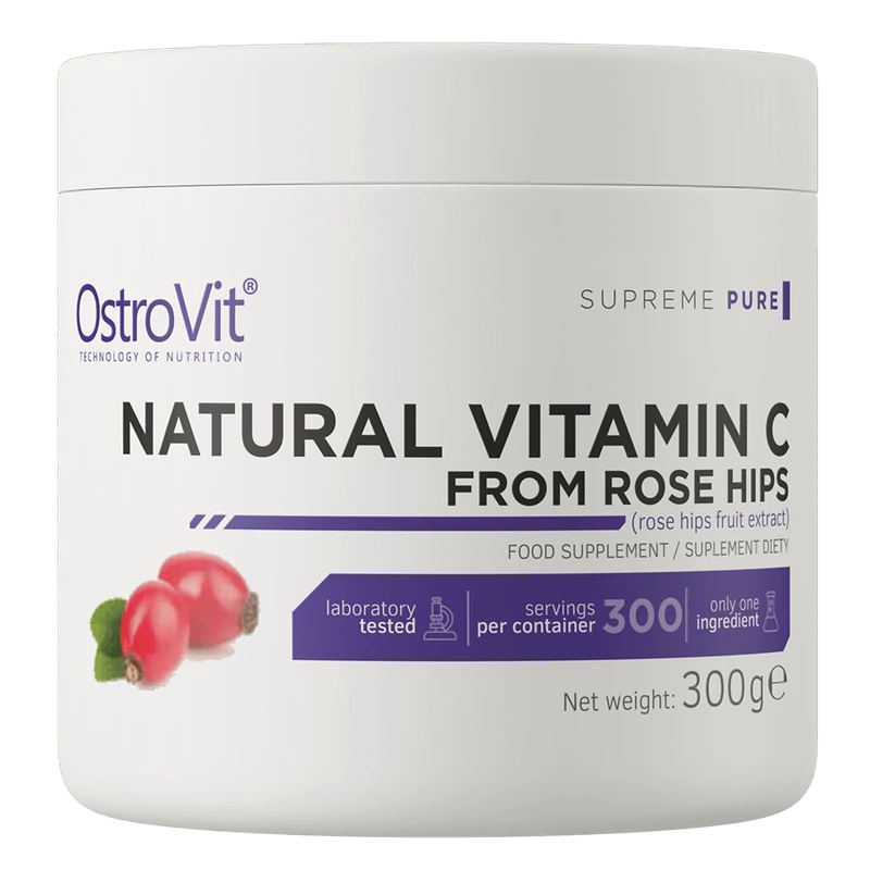 OstroVit - Természetes C-vitamin csipkebogyóból - 300 g