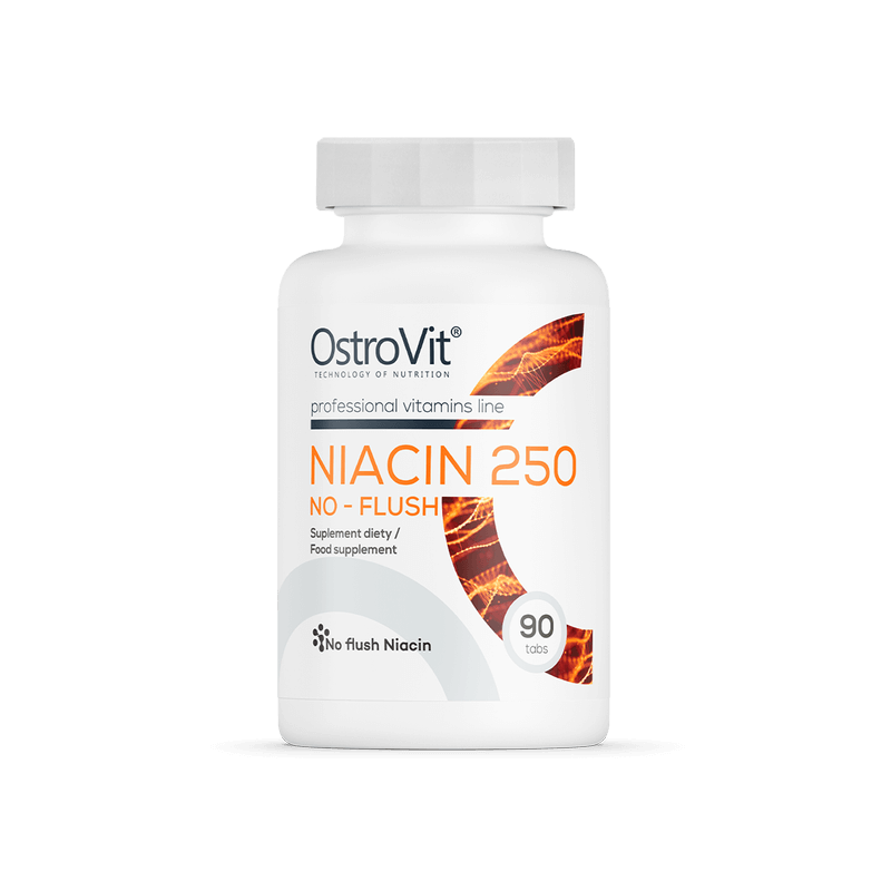 OstroVit - Niacin 250 - NO FLUSH - 90 tabletta