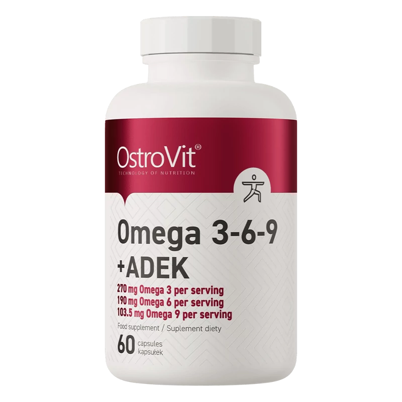 OstroVit - Omega 3-6-9 + ADEK - 60 kapszula