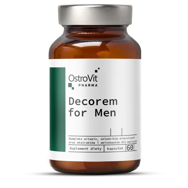 OstroVit - Decorem For Men - Férfi Multivitamin - 60 kapszula