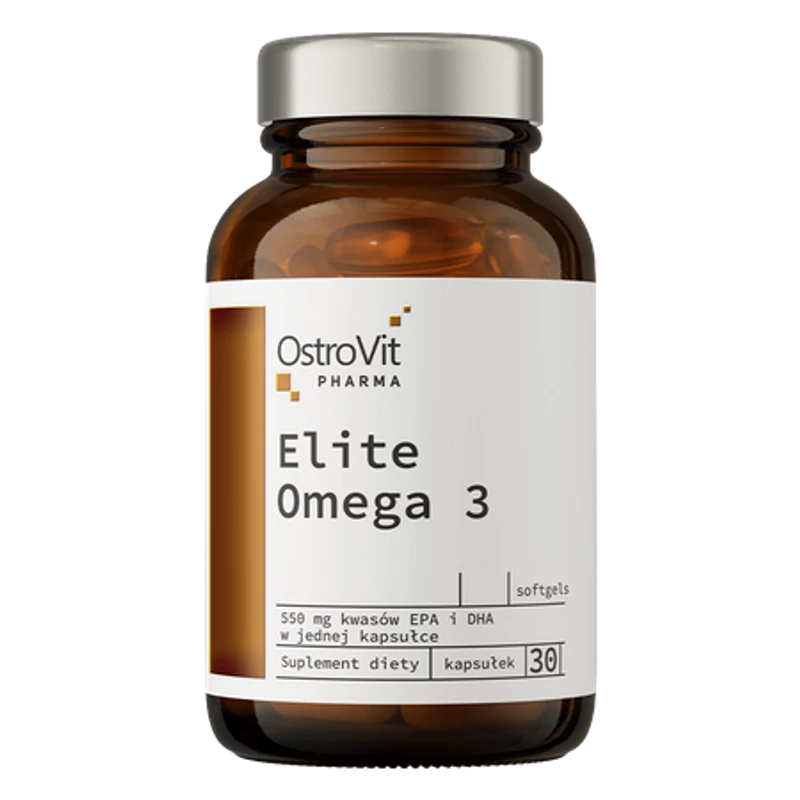 OstroVit Pharma Elite Omega 3 - 30 kapszula