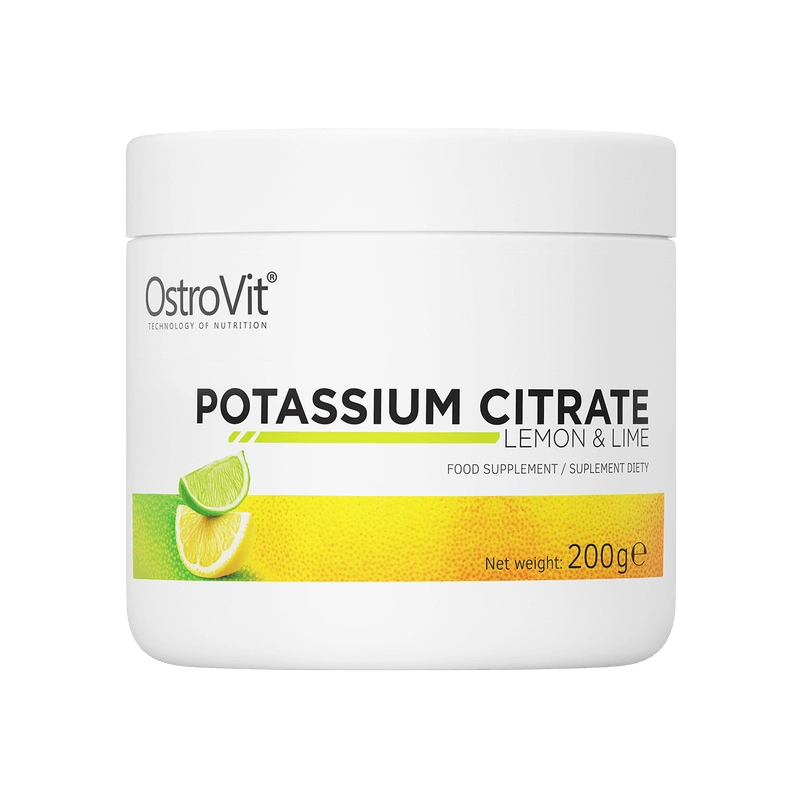 OstroVit - Potassium Citrate - Kálium citrát por - Citromos ízű - 200g