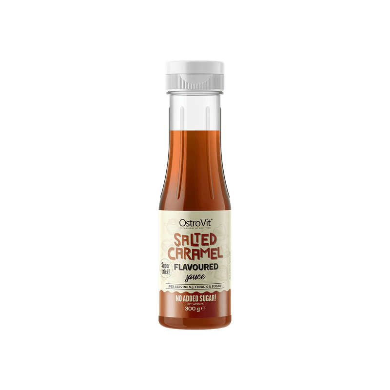 OstroVit - Salted Caramel Sauce - Sós-karamella ízű szirup - 300 g