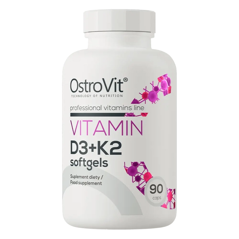 OstroVit - D3-Vitamin + K2-vitamin - 90 kapszula