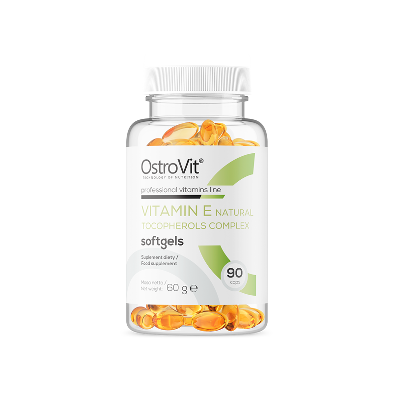 OstroVit - E-Vitamin - Természetes tokoferolok komplex - 90 kapsz.
