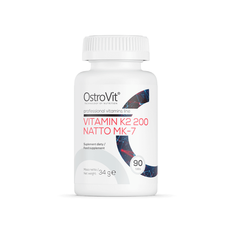 OstroVit Vitamin K2 200 Natto MK-7 90 tableta