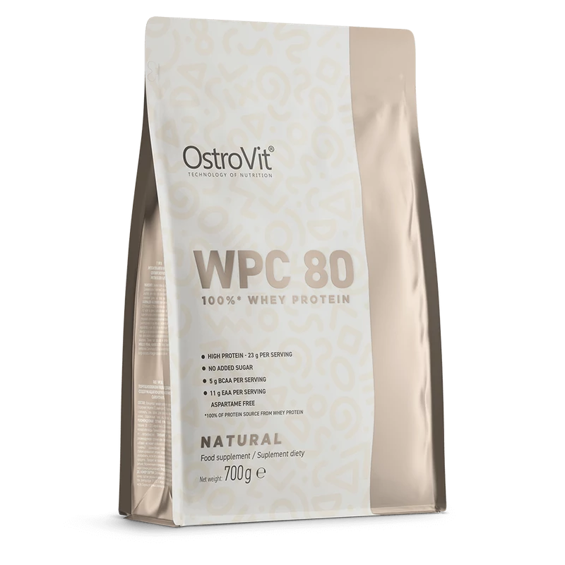 OstroVit- WPC 80 - Ízesítetlen tejsavófehérje koncentrátum - 700 g