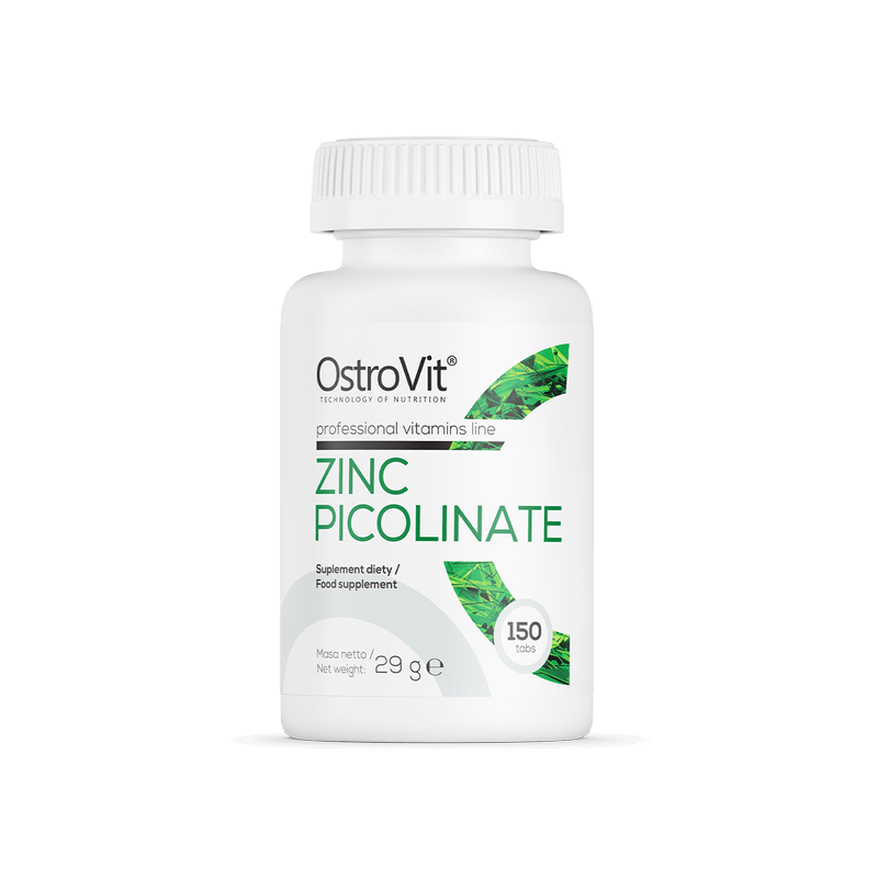 OstroVit - Zinc Picolinate - Cink-pikolinát - 150 tabletta