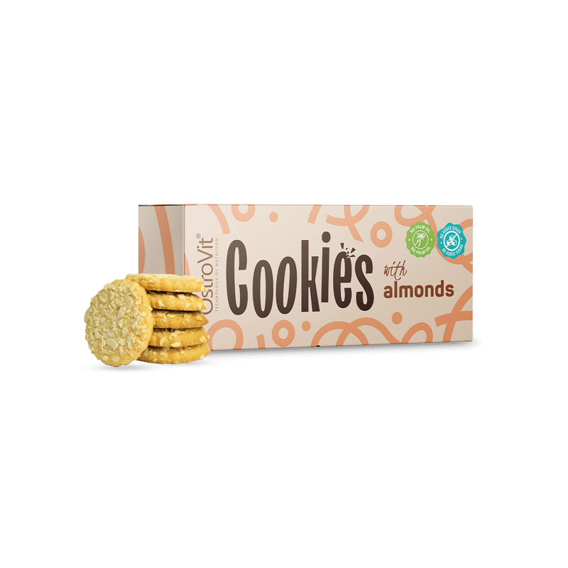 OstroVit - Mandulás keksz - Almond Cookies - 130 g 