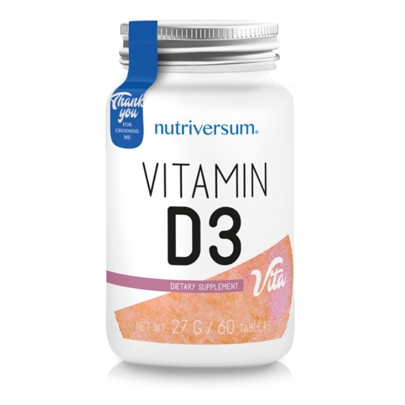 Nutriversum - D3-vitamin 4000 - 60 tabletta