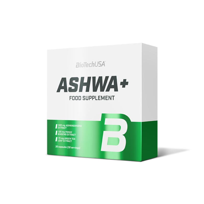 BiotechUSA - Ashwa+ - Ashwagandha Plus - 30 kapszula