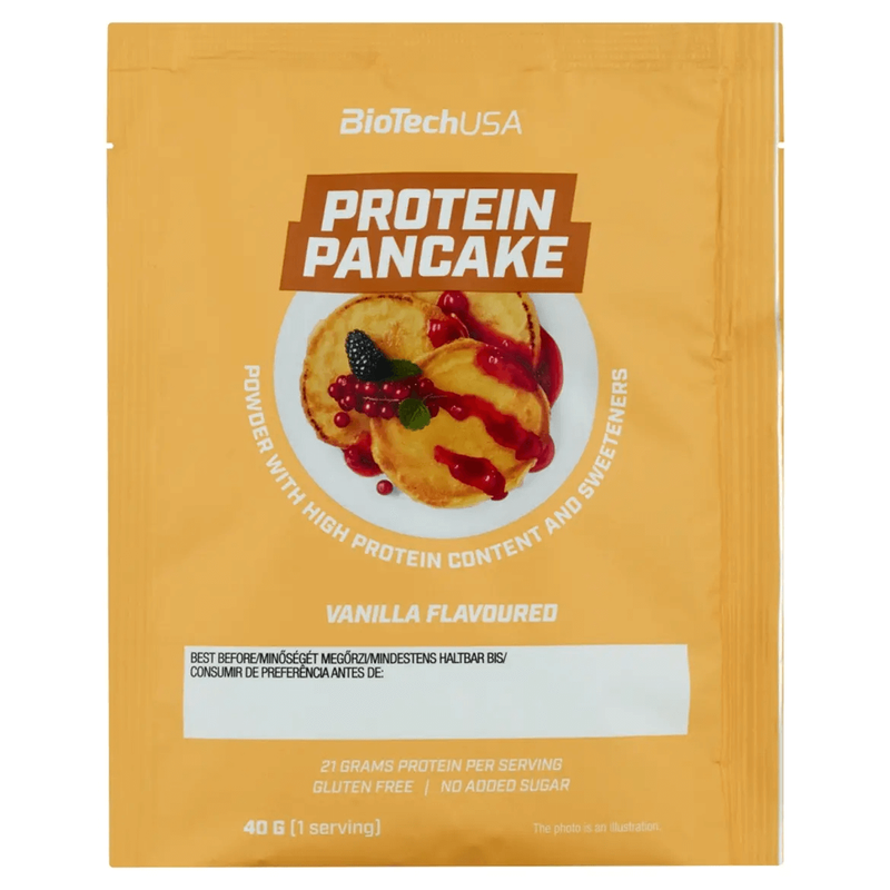 BiotechUSa - Protein pancake - proteines palacsinta - vanília - 40g